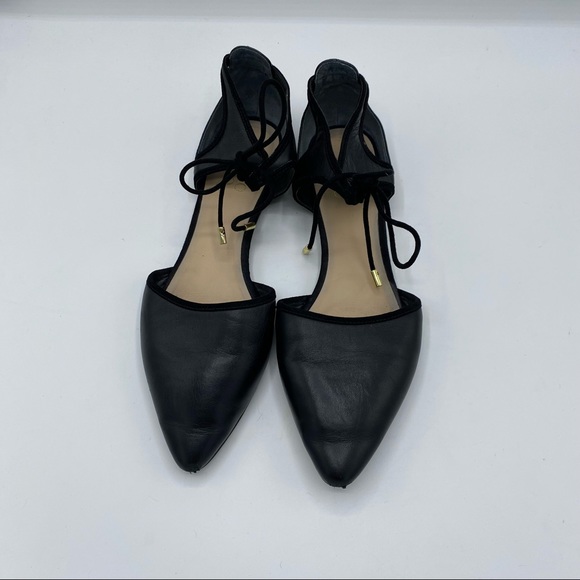 Franco Sarto Cut Out Sandal Flats - Picture 3 of 5